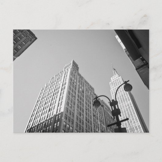 Het Empire State Building in New York Briefkaart (Voorkant)