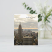 Het Empire State Building (Kleur) Briefkaart (Staand voorkant)
