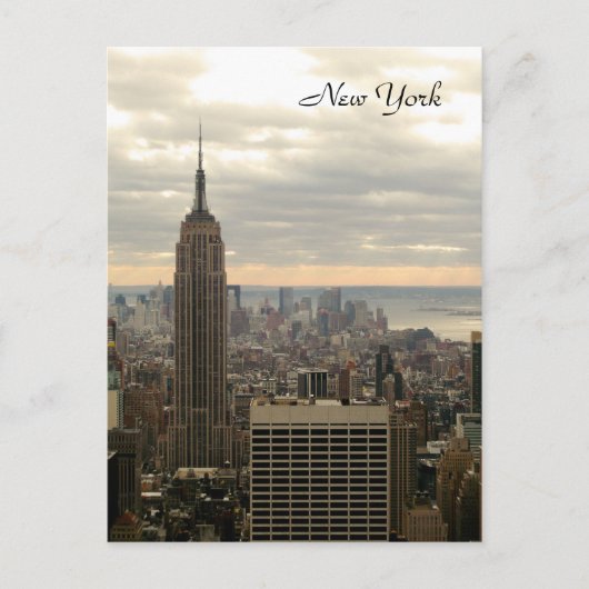 Het Empire State Building (Kleur) Briefkaart (Voorkant)