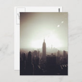 Het Empire State Building, NYC Briefkaart (Voorkant / Achterkant)