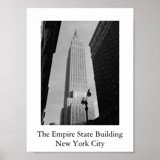 Het Empire State Building Poster (Voorkant)