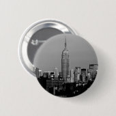 Het Empire State Building Ronde Button 5,7 Cm (Voorkant /achterkant)