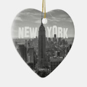 Het Empire State Building van de Horizon NYC, WTC Keramisch Ornament (Rechts)