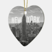 Het Empire State Building van de Horizon NYC, WTC Keramisch Ornament (Links)