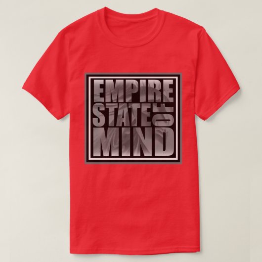 Het Empire State of Mind T-shirt (Design voorkant)