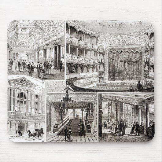 Het Empire Theater, het Leicester Square Muismat (Voorkant)