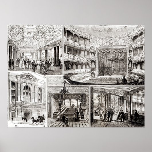 Het Empire Theater, het Leicester Square Poster (Voorkant)