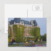 Het Empress Hotel aan de binnenhaven in Briefkaart (Voorkant / Achterkant)