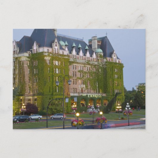 Het Empress Hotel aan de binnenhaven in Briefkaart (Voorkant)