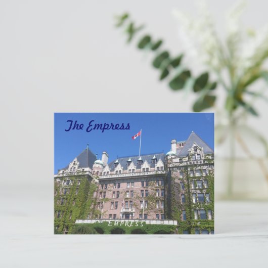 Het Empress Hotel Briefkaart (Staand voorkant)