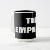 HET EMPRESS TWEEKLEURIGE KOFFIEMOK (Voorkant links)