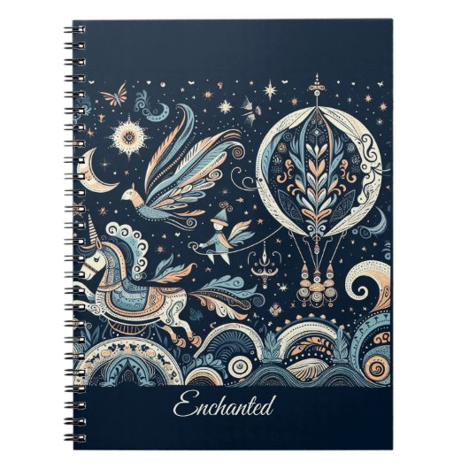 Het Enchanted Adventures Notitieboek (Voorkant)