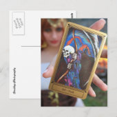 Het end Tarot Briefkaart (Voorkant / Achterkant)