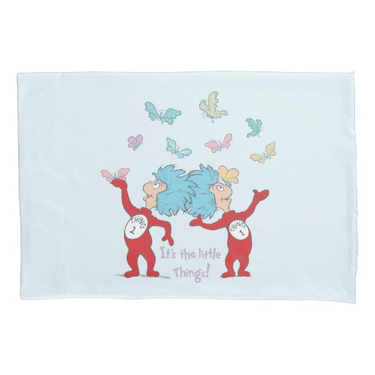 Het ene ding twee, het zijn de kleine dingen! kussensloop (Voorkant)