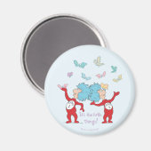 Het ene ding twee, het zijn de kleine dingen! magneet (Voorkant / Achterkant)