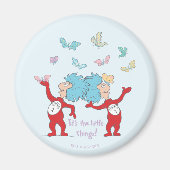 Het ene ding twee, het zijn de kleine dingen! magneet (Voorkant)