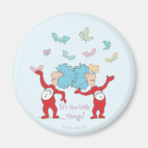 Het ene ding twee, het zijn de kleine dingen! magneet