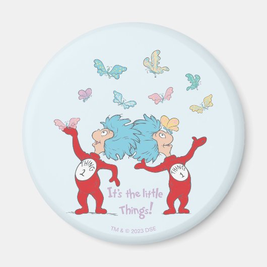 Het ene ding twee, het zijn de kleine dingen! magneet (Voorkant)