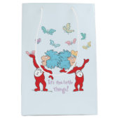 Het ene ding twee, het zijn de kleine dingen! medium cadeauzakje (Voorkant)