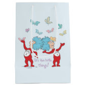 Het ene ding twee, het zijn de kleine dingen! medium cadeauzakje (Achterkant)