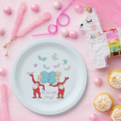 Het ene ding twee, het zijn de kleine dingen! papieren bordje (Feest)