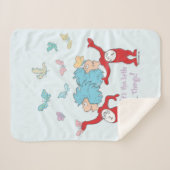 Het ene ding twee, het zijn de kleine dingen! sherpa deken (Voorkant (horizontaal))