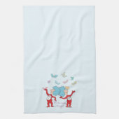 Het ene ding twee, het zijn de kleine dingen! theedoek (Verticaal)