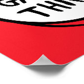 Het ene ding twee - Kleuterschool ding Poster (Hoek)