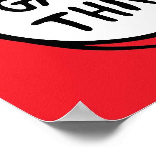 Het ene ding twee - Kleuterschool ding Poster (Hoek)