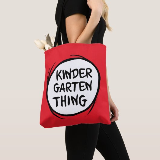 Het ene ding twee - Kleuterschool ding Tote Bag (Dichtbij)