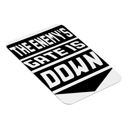 Het Enemy's gewas is omlaag. Magneet (Rechterzijde)