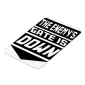 Het Enemy's gewas is omlaag. Magneet (Linkerzijde)