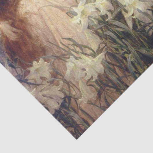 Het engel-bericht wordt losgekoppeld tissuepapier (Detail)