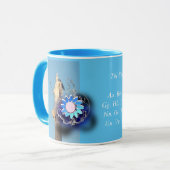 Het Engelse alfabet Mok (Voorkant links)