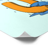 Het Engelse alfabet Poster (Hoek)