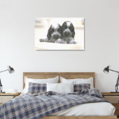 Het Engelse Cocker Spaniel is een hondenras. Het Canvas Afdruk (Insitu (Slaapkamer))