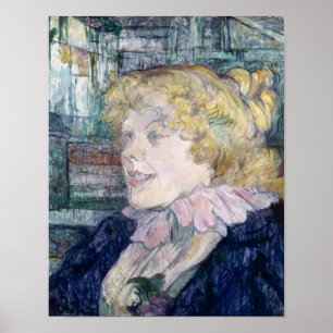 Het Engelse meisje van The Star in Le Havre Poster