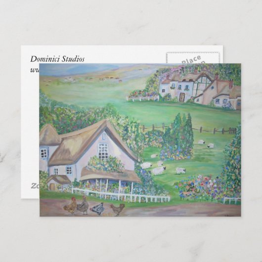 Het Engelse platteland Briefkaart (Voorkant / Achterkant)