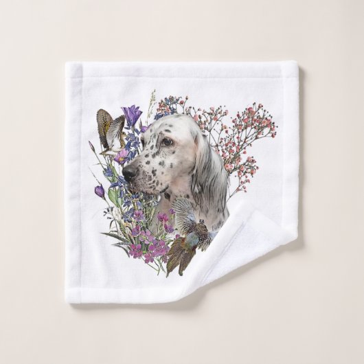 Het Engelstalige portret , Bad Handdoek (Wasdoekje)