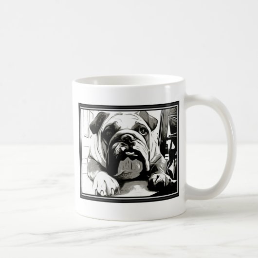 Het "English Bulldog"-Collectie Koffiemok (Rechts)