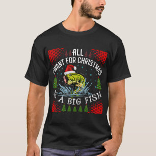Het enige dat ik voor Kerstmis wil is een grote vi T-shirt