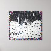 Het enige dat ogen ziet canvas afdruk (Voorkant)