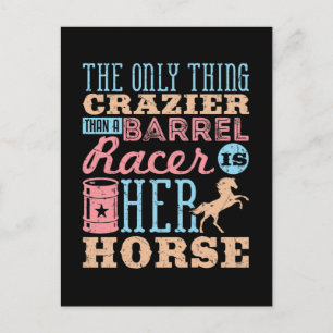 Het enige ding dat overkomt dan een racerpaard met briefkaart