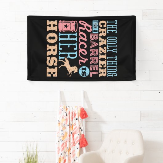 Het enige ding dat overkomt dan een racerpaard met spandoek (Insitu)