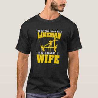 Het enige ding harder dan een Powerline Worker Li T-shirt