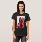 Het enige en enige mode chiffon vase T-shirt (Voorkant volledig)