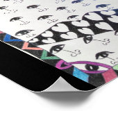 Het enige gezicht poster (Hoek)