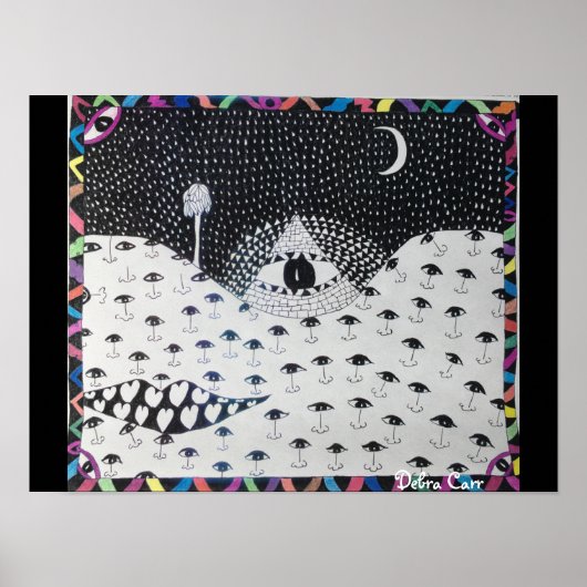 Het enige gezicht poster (Voorkant)