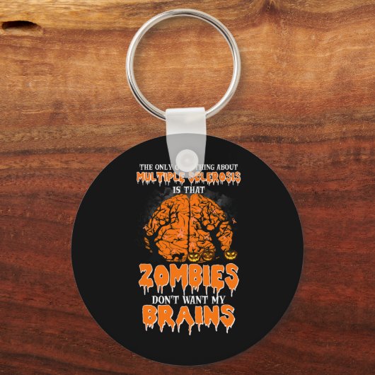 Het enige goede aan multiple sclerose is dat Z Sleutelhanger (Voorkant)