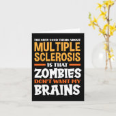 Het enige goede aan multiple sclerose plezier MS Kaart (Gele Bloem)